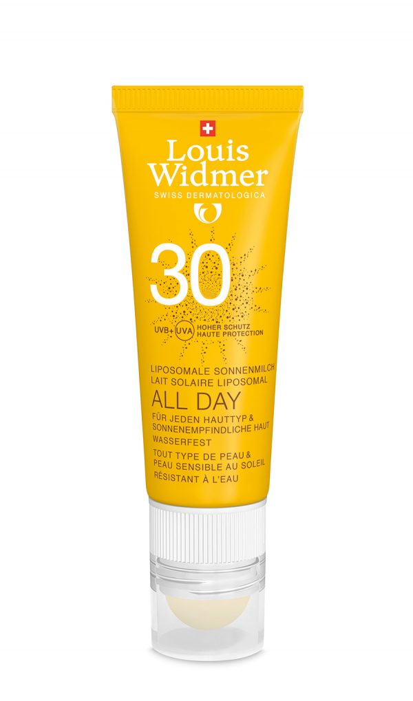 Louis Widmer All Day 30 mit Lippenpflege Stift 25ml