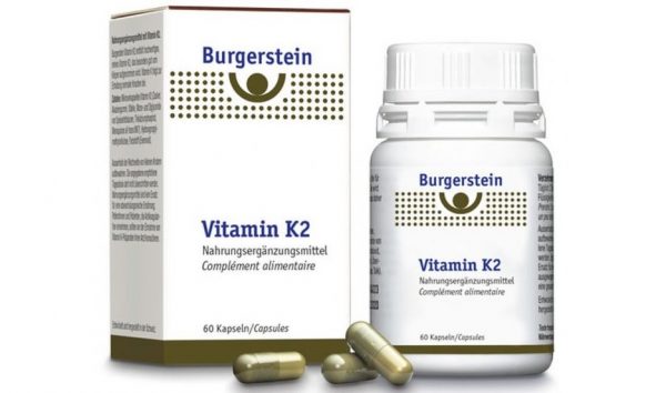 Burgerstein Vitamin K2 Kaps 180mg Ds 60 Stk