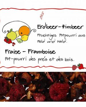 HERBORISTERIA Früchtetee Erdbeer Himbeer 135 g
