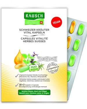 Rausch Schweizer Kräuter Vital Kapseln 2x30 Stk