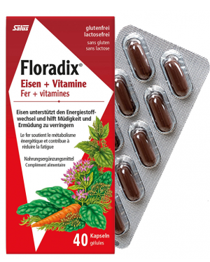 FLORADIX Eisen + Vitamine Kaps 40 Stk