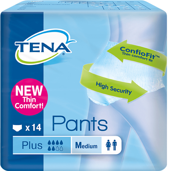 TENA Pants Plus M 80-110cm 14 Stk