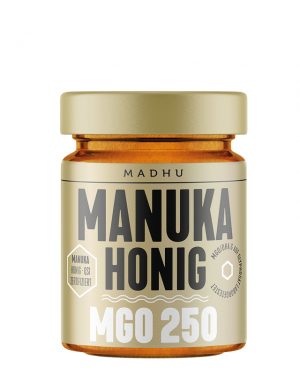 MADHU HONEY Manuka Honig MGO250 Glas 250 g