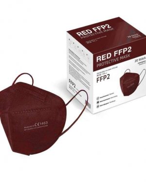 PANDEMIE Schutzmaske FFP2 Red/Bordeaux